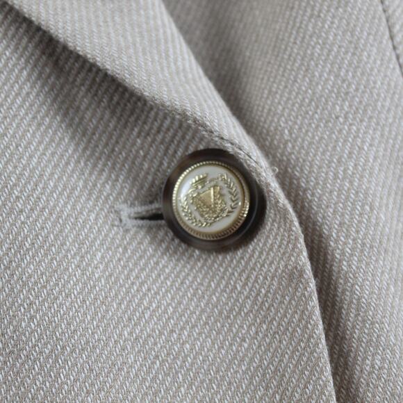 Veronica Beard Blazer Women 4 Kimmel Dickey Jacket Tan Classic Workwear Business - Picture 6 of 14